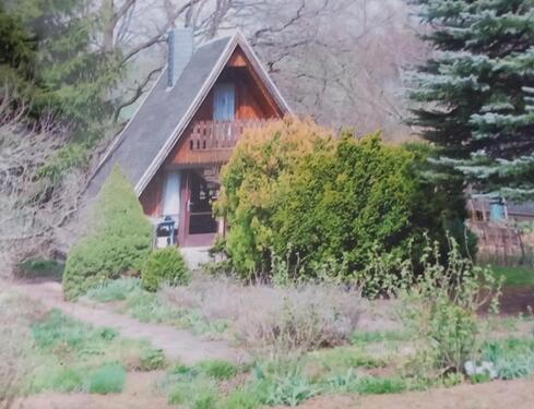 Foto - Freizeit- Gartengrundstück mit Finnhütte in Nordhausen am Harz