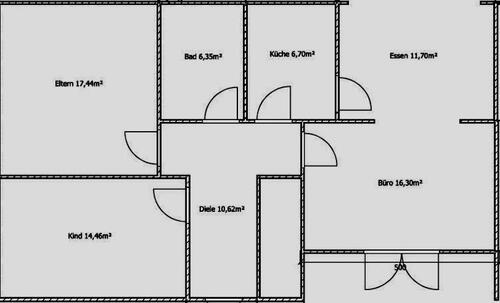 Foto - 3 Zimmer Erdgeschoßwohnung zur Miete in Wissen