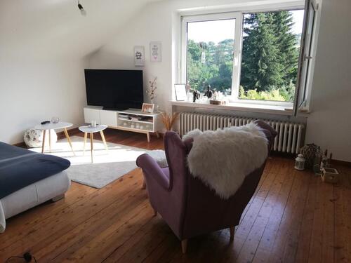 Foto - schöne helle DG-Wohnung 3 ZKB Niederaula, mit Einbauküche
