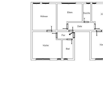 Foto - 4 Zimmer Etagenwohnung zur Miete in Mönchengladbach