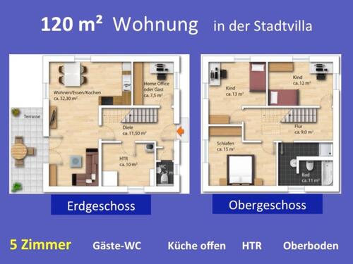 Foto - 120 m2 + 5 Zimmer mit Garten direkt in Chemnitz