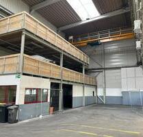 Gewerbehalle 287m² mit - Büro - Lagerbühne - Kran - Niederkassel