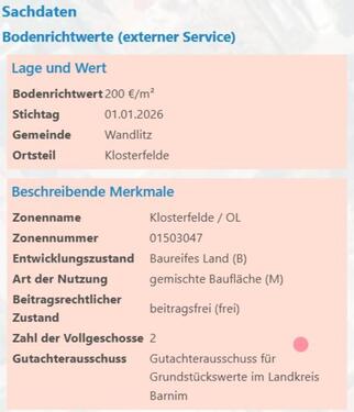 Foto - Grundst&uuml;ck in Wandlitz