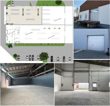 Foto - Sofort verfügbare Lagerhalle (mit Laderampe) im Industriegebiet Bayreuth-St. Georgen