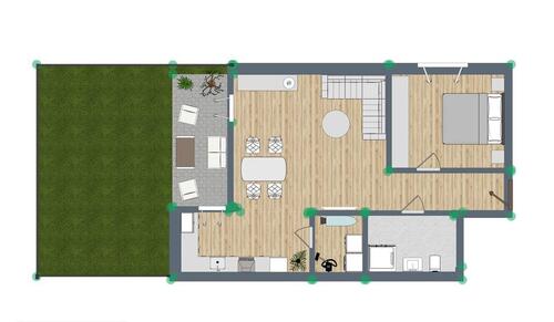 Foto - Moderne 2-Zimmer-Wohnung mit Terrasse & Stellplatz