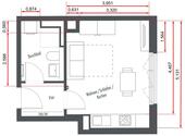 Foto - 1 Zimmer Etagenwohnung zur Miete in München