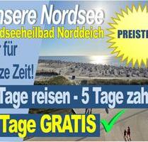 ⭐ Nordsee Norddeich Bungalow Urlaub strandnah TOP ebenerdig ⭐ - Norden