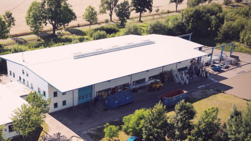 Foto - Produktions- und Lagerhalle im Gewerbegebiet Sigmaringen