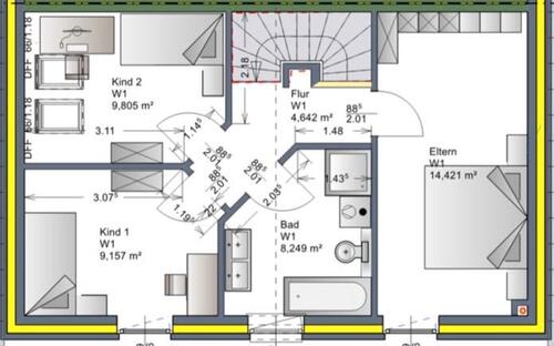 Foto - DHH KfW 55 Doppelhaus - 1.140,00&nbsp;EUR Kaltmiete, ca.&nbsp; 102,00&nbsp;m&sup2;