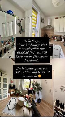 Foto - Ein-Zimmer-Wohnung in der Nordstadt zum 01.06.26