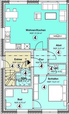 Foto - Etagenwohnung zur Miete in Cloppenburg