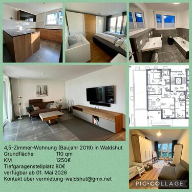 Foto - 4,5-Zimmer-Wohnung in Waldshut - 1.250,00&nbsp;EUR Kaltmiete, ca.&nbsp; 110,00&nbsp;m&sup2;