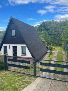 Foto - Ferienhaus Finnhütte❤️in der Mecklenb. Seenplatte,direkt am See
