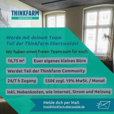 Foto - Teambüro in der Thinkfarm - 550,00 EUR Kaltmiete,