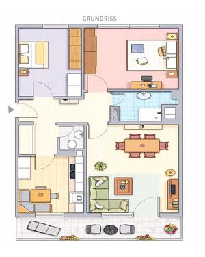 Foto - 3 Zimmer Etagenwohnung zum Kaufen in Aichach