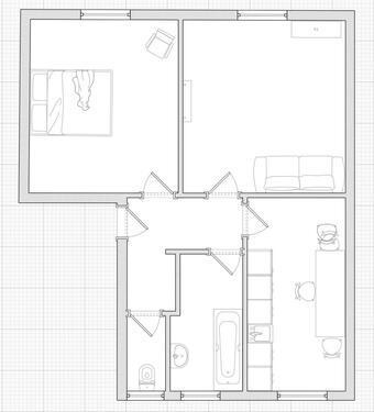 Foto - 2 Zimmer Hochparterre zum Kaufen in Tettnang