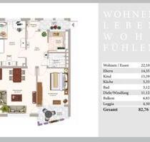 Schöne, zentrale, gut gepflegte drei Zimmer Wohnung in lamperthei - Lampertheim