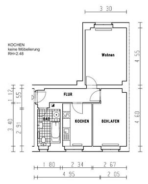 Foto - Etagenwohnung in Freital zur Miete