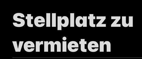 Foto - Außen Stellplatz zu vermieten in Eriskich