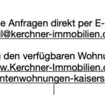 Mehrere Wohnungen in Kaiserslautern - offen für alle Mieter