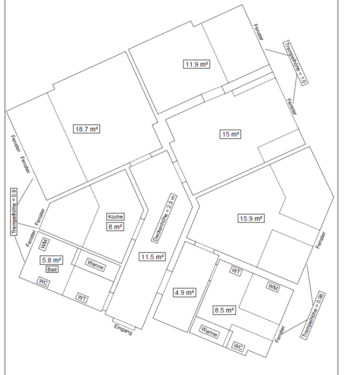 Foto - Etagenwohnung zur Miete in Döbeln