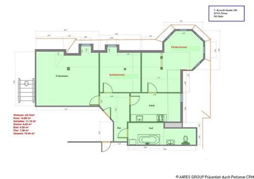 Foto - Etagenwohnung zur Miete in Zittau