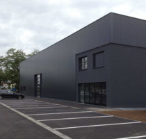 Moderne Lagerhalle (wärmegedämmt, optional mit Büro) - Osterhofen