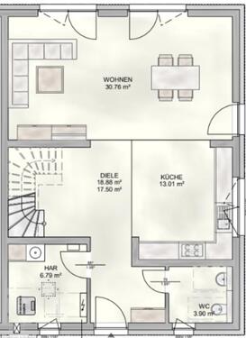 Foto - 5 Zimmer Doppelhaushälfte zur Miete in Soltau