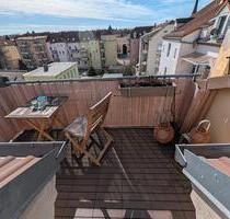 schöne und helle Dachgeschosswohnung mit Balkon & Stellplatz in Meißen