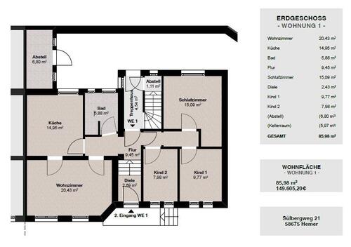 Foto - Erdgeschoßwohnung in Hemer zum Kaufen