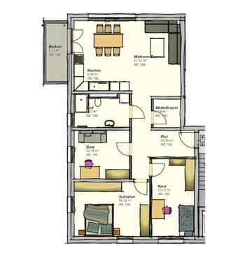 Foto - Etagenwohnung in Magdeburg zur Miete