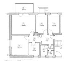 85 QM 4 Zimmer & Balkon in ruhiger Waldrandlage - Gladbeck
