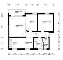 3,5-Zimmer-Wohnung - 1.100,00 EUR Kaltmiete, in Schwabmünchen (PLZ: 86830)