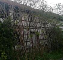 Laendliches Anwesen, Grundst2320 m2 Fachwerkhaus u. Fachwerkhalle - Eisenach