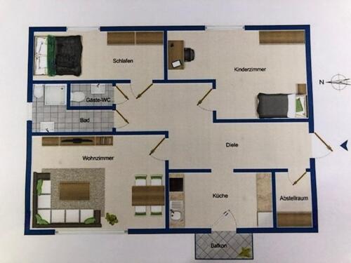 Foto - Etagenwohnung zum Kaufen in Übach-Palenberg