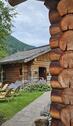 Foto - Luxus Rundstamm Saunahaus Chalet aus Massivholz