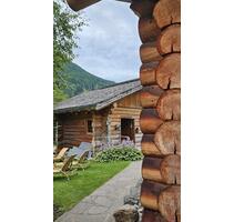 Luxus Rundstamm Saunahaus Chalet aus Massivholz - Miesbach