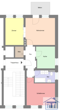 Foto - Etagenwohnung zur Miete in Zittau