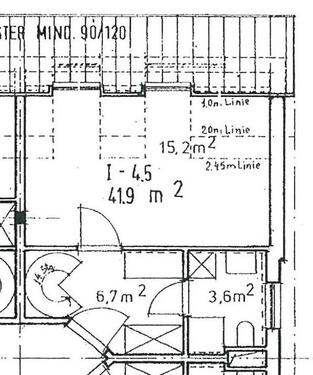 Foto - Studenten-Wohnung mit Empore - 370,00&nbsp;EUR Kaltmiete, ca.&nbsp; 41,90&nbsp;m&sup2;