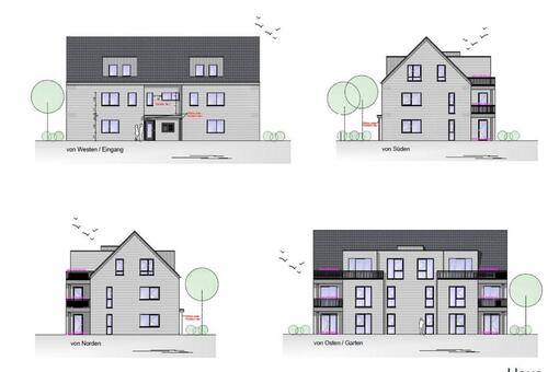 Foto - Obergeschosswohnung NEUBAU! Erstbezug ab 01.07.26
