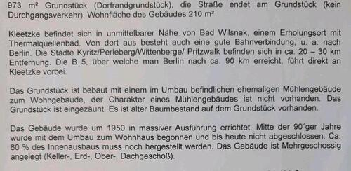 Foto - Einfamilienhaus in Bad Wilsnack