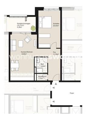 Foto - Wohnungsswap - 2 Zimmer, 72 m² - Nagelsweg, Hamburg-Mitte, Hamburg