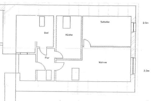 Foto - 2 Zimmer Dachgeschoßwohnung zur Miete in Ostritz