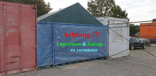 Foto - Garage Stellplatz Lagerplatz Industriezelt zu vermieten.