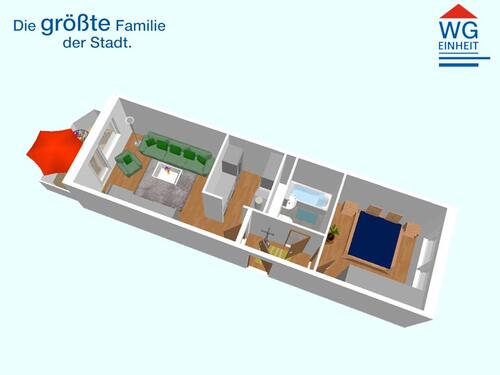 Foto - 2 Zimmer Etagenwohnung in Chemnitz