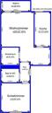 Foto - 2 Zimmer Etagenwohnung zur Miete in Gera