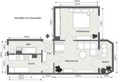Foto - 2 Zimmer Etagenwohnung zur Miete in Gera