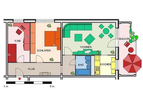 Foto - 3 Zimmer Etagenwohnung in Chemnitz