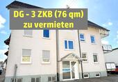 Foto - DG-Wohnung 3 ZKB+Balkon zu vermieten