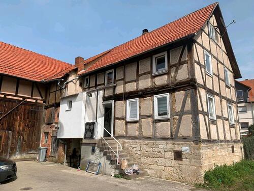 Foto - Fachwerkhaus mit großem Grundstück, Garagen und Pferdeställen